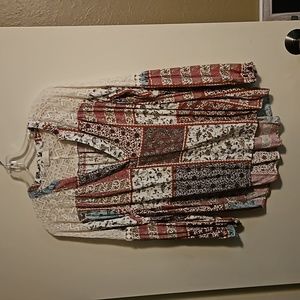Alter'd States boho top size M